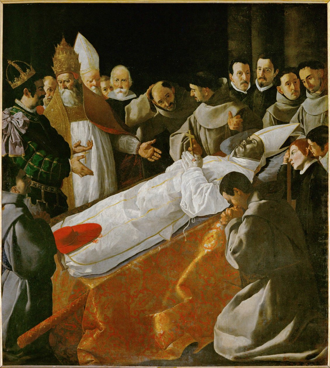 The Exposition of the Body of Saint Bonaventura by Francisco de Zurbaran