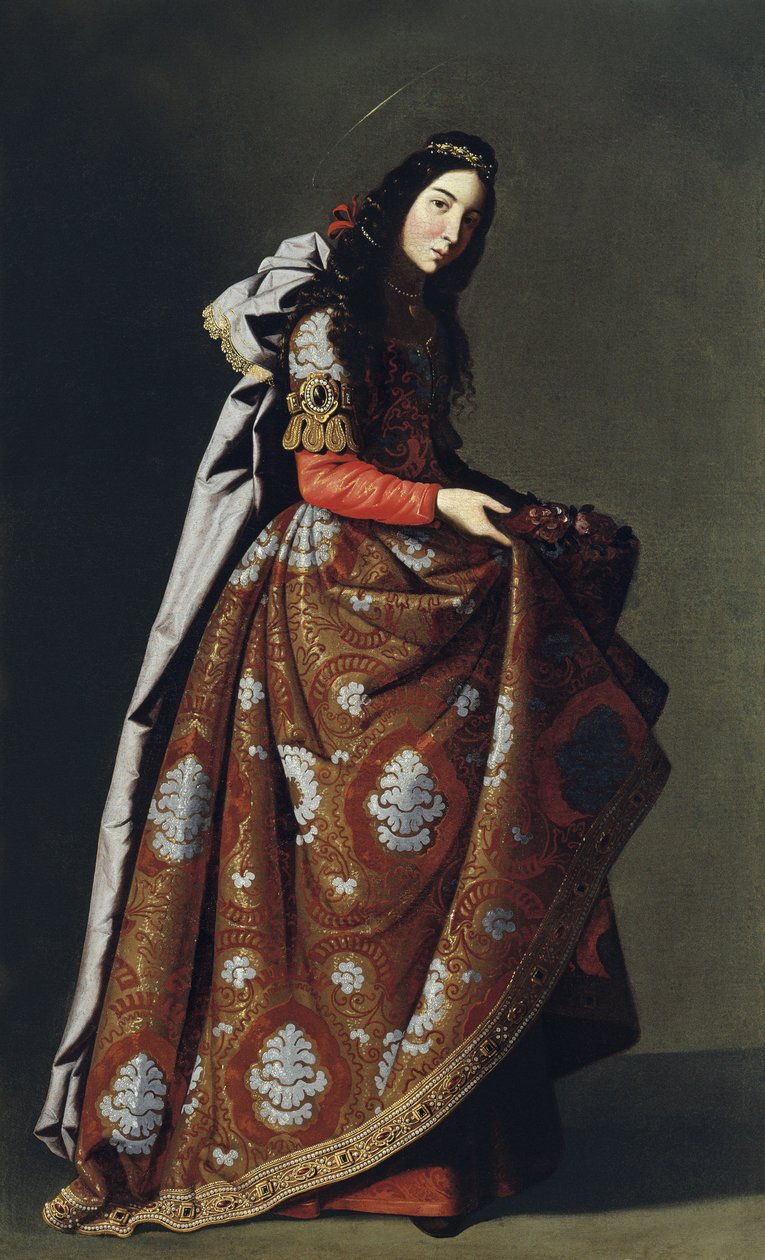 Saint Casilda by Francisco de Zurbaran
