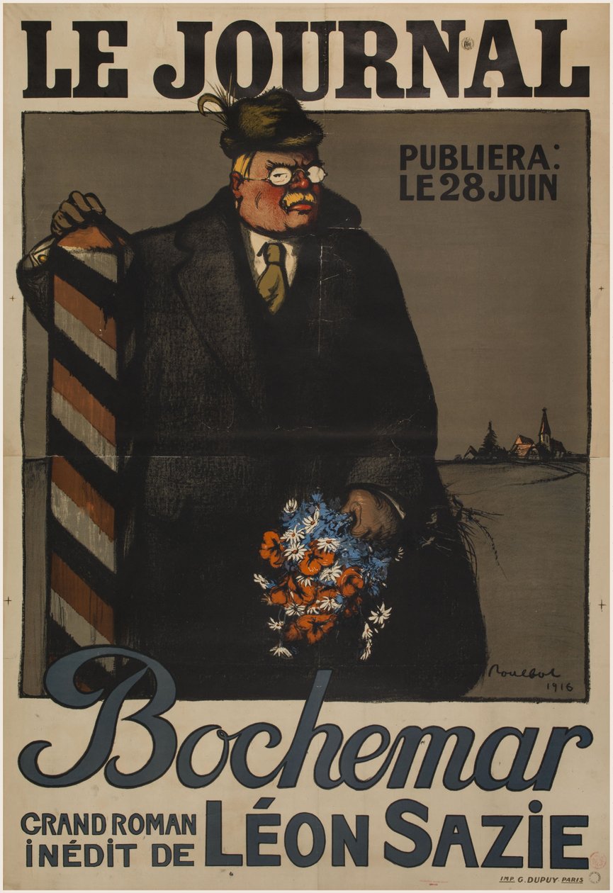 Bochemar - Poulbot Poster by Francisque Poulbot