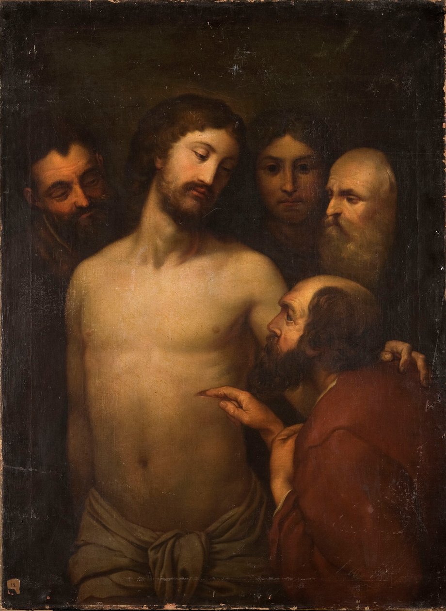 Jesus and Doubting Thomas, II by Franciszek Smuglewicz