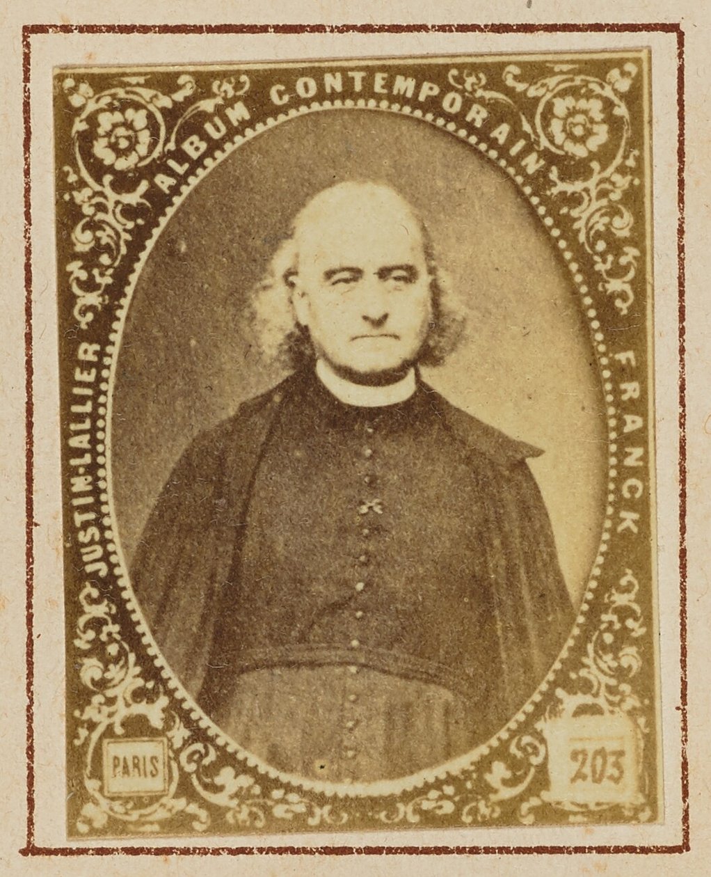 Marie-Alphonse Ratisbonne by Franck (François Marie Louis Alexandre Gobinet de Villecholles)