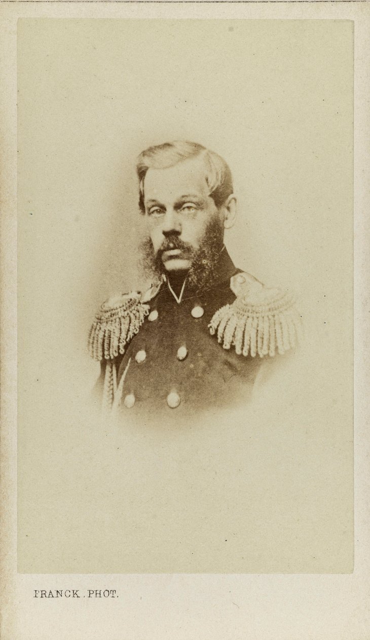 Portrait of Count Dmitry Alekseyevich Milyutin 1816-1912 by Franck