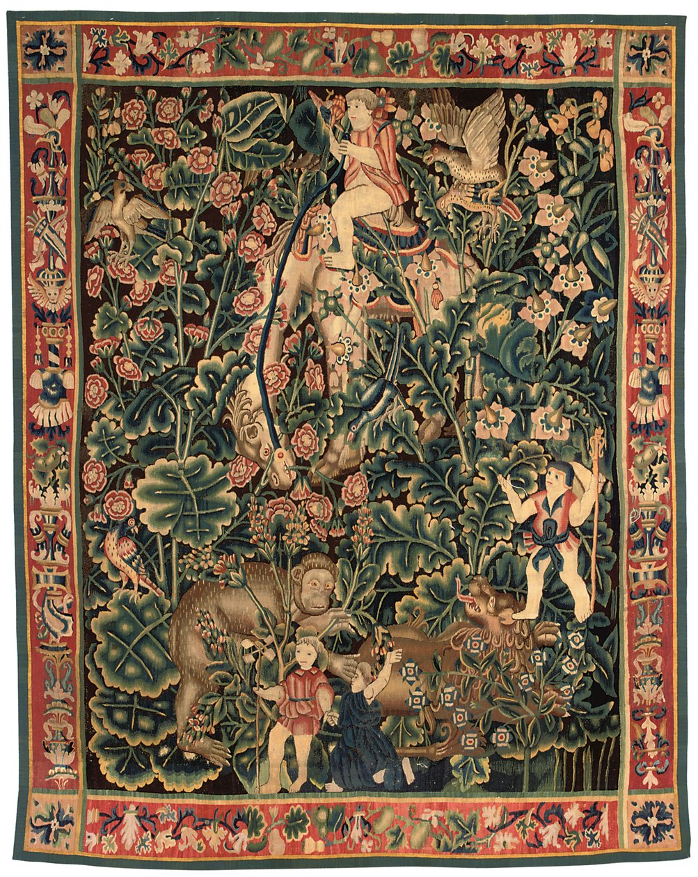 Exotic Verdure Tapestry, Probably Tournai, First Half of the 16th Century by Franco Flemish School
