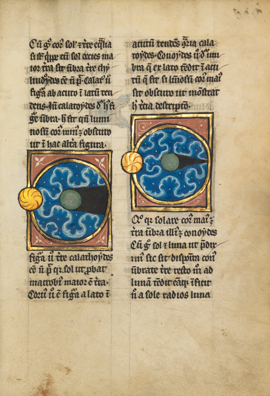 Two Diagrams with the Sun and the Moon by Franco Flemish School
