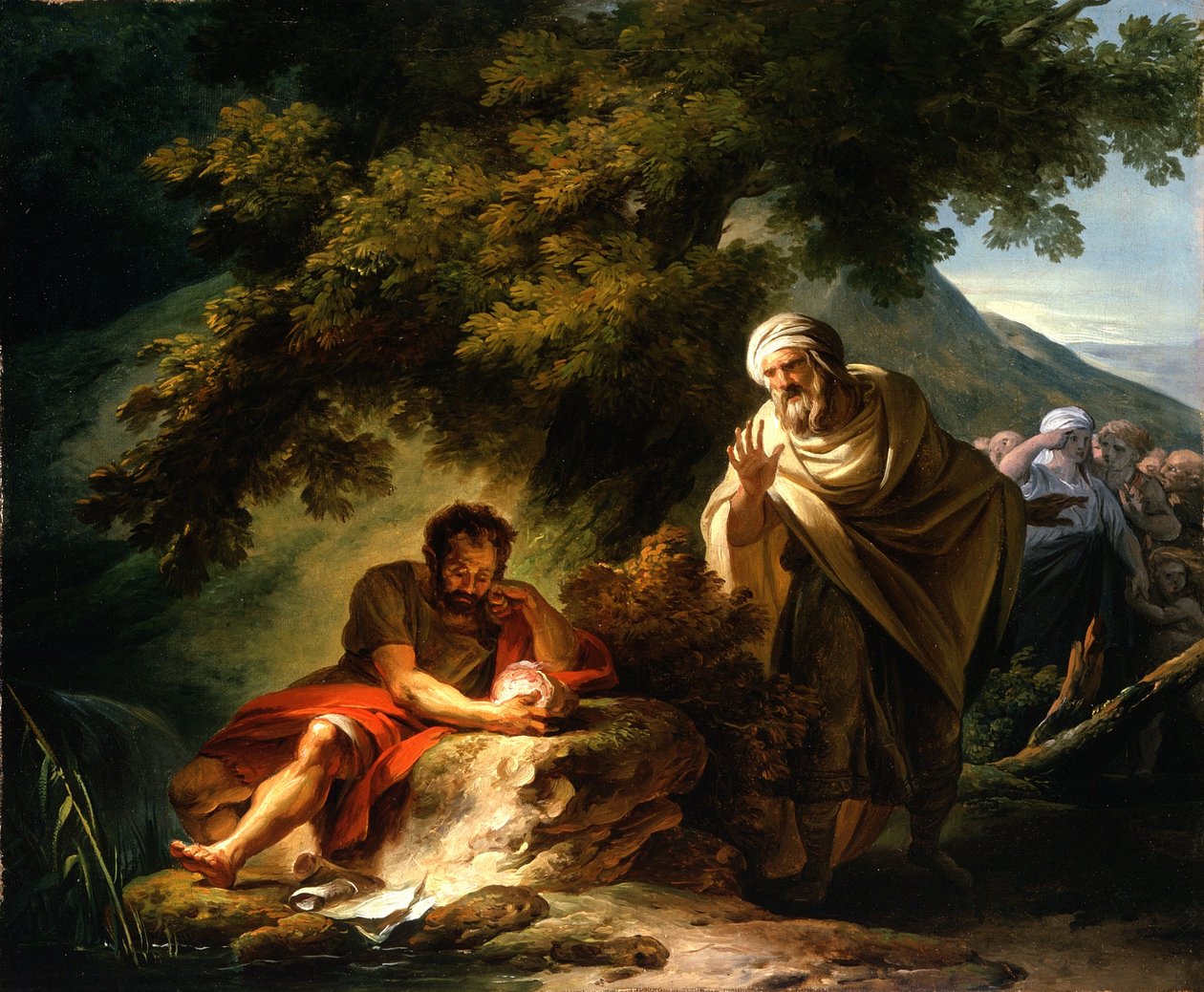 Democritus among the Abderitans, c.1790 by François André Vincent