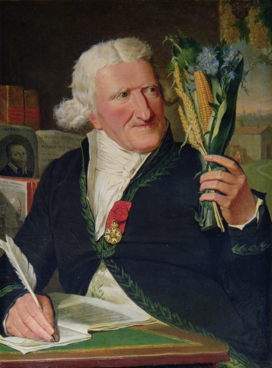 Portrait of Antoine Augustin Parmentier (1737-1813) by Francois Dumont