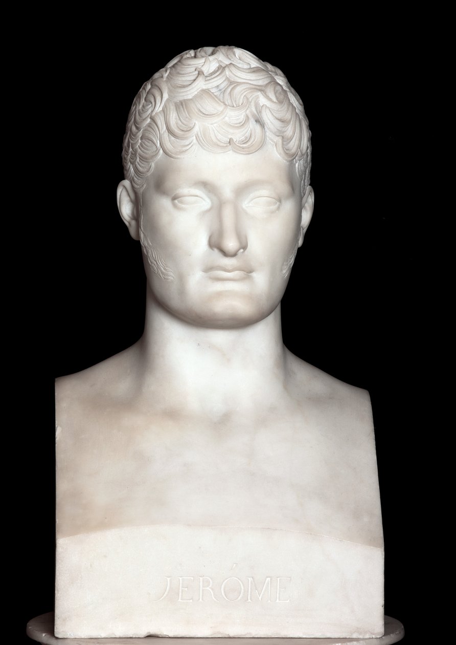 Bust of Jerome Bonaparte by Francois Joseph Bosio