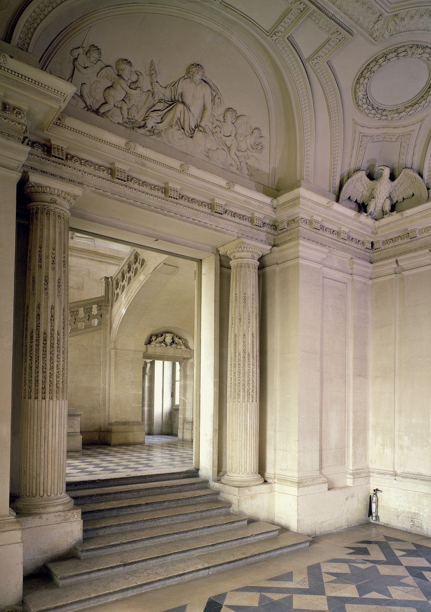 View of the Central Vestibule by Francois Mansart