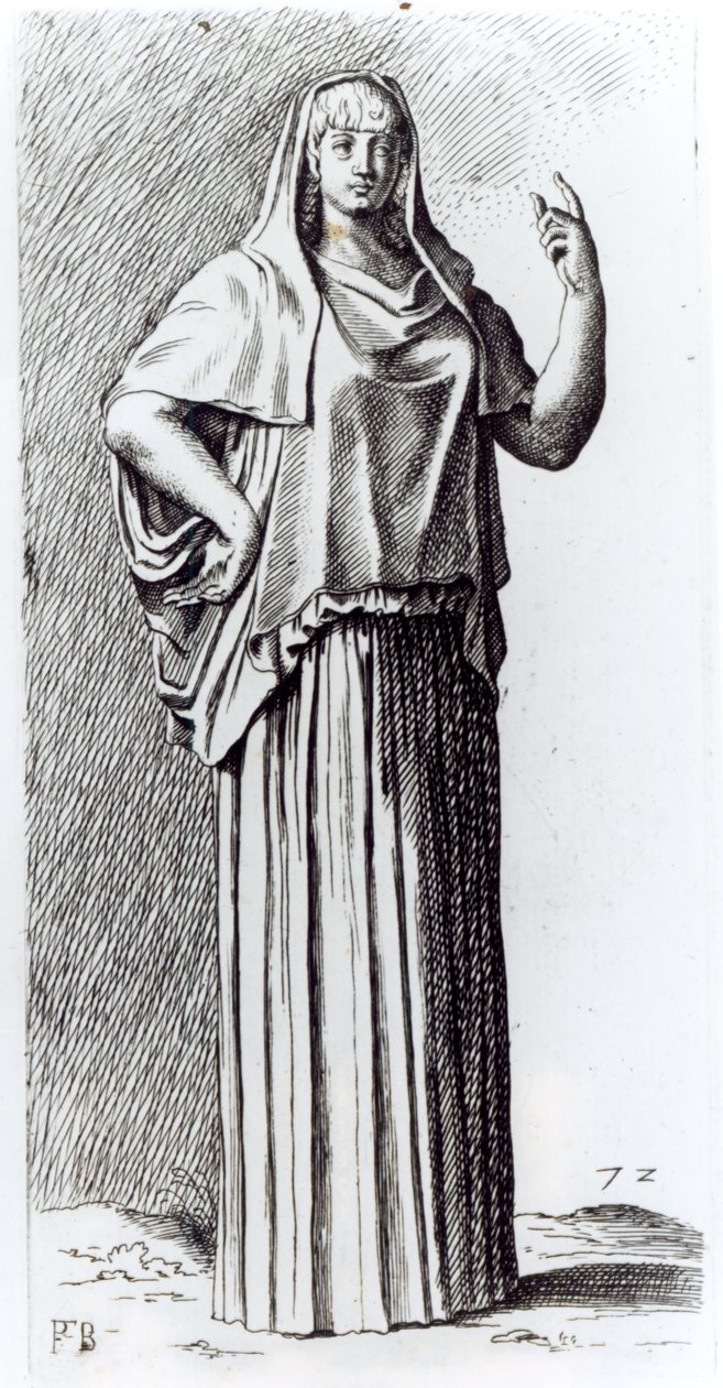 Vestal Virgin, c.1653 by Francois Perrier