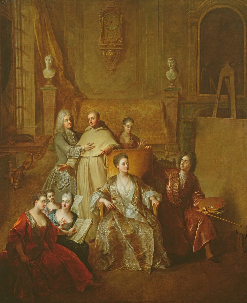The Artist and His Family by Jean François de Troy