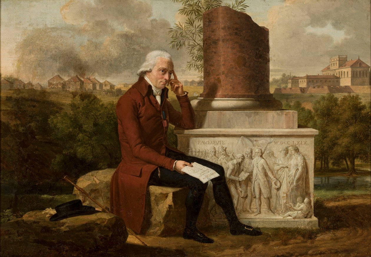 Portrait of Ksawery Brzostowski (1739-1827) by Francois-Xavier Fabre