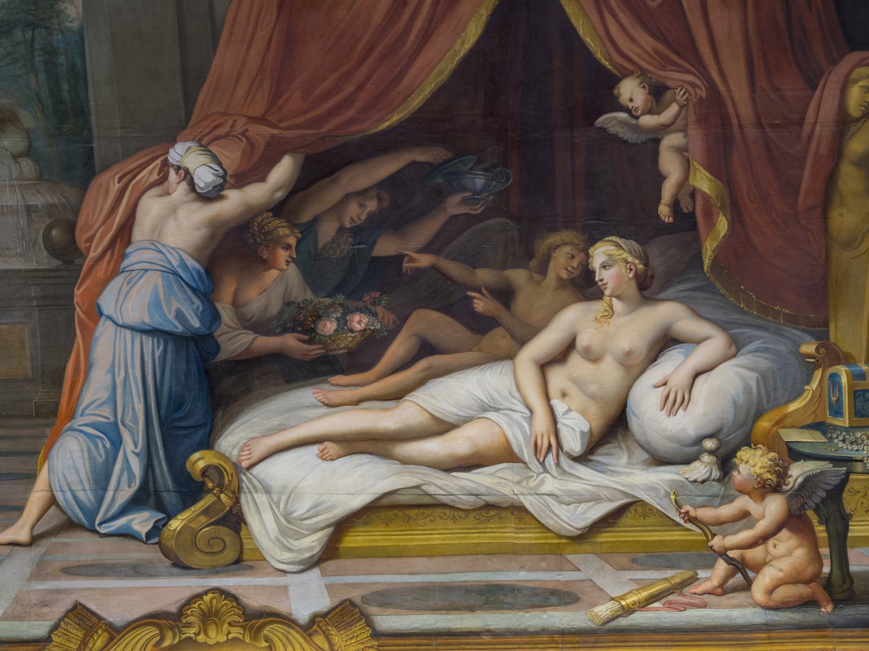 Allegory of Fire representing Jupiter and Semele by Francois Perrier