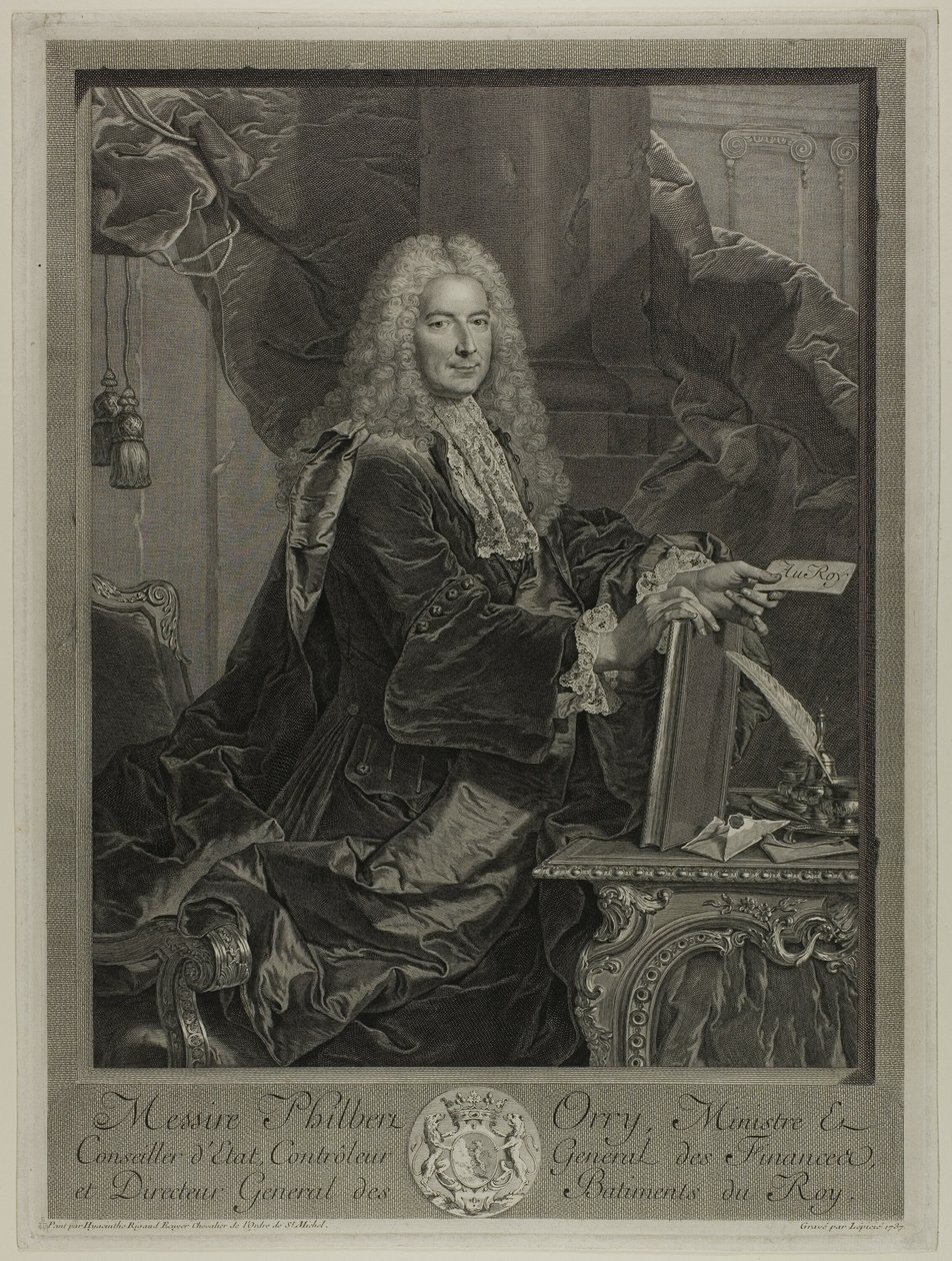 Portrait of Philibert Orrey by Francois Bernard Lepicie