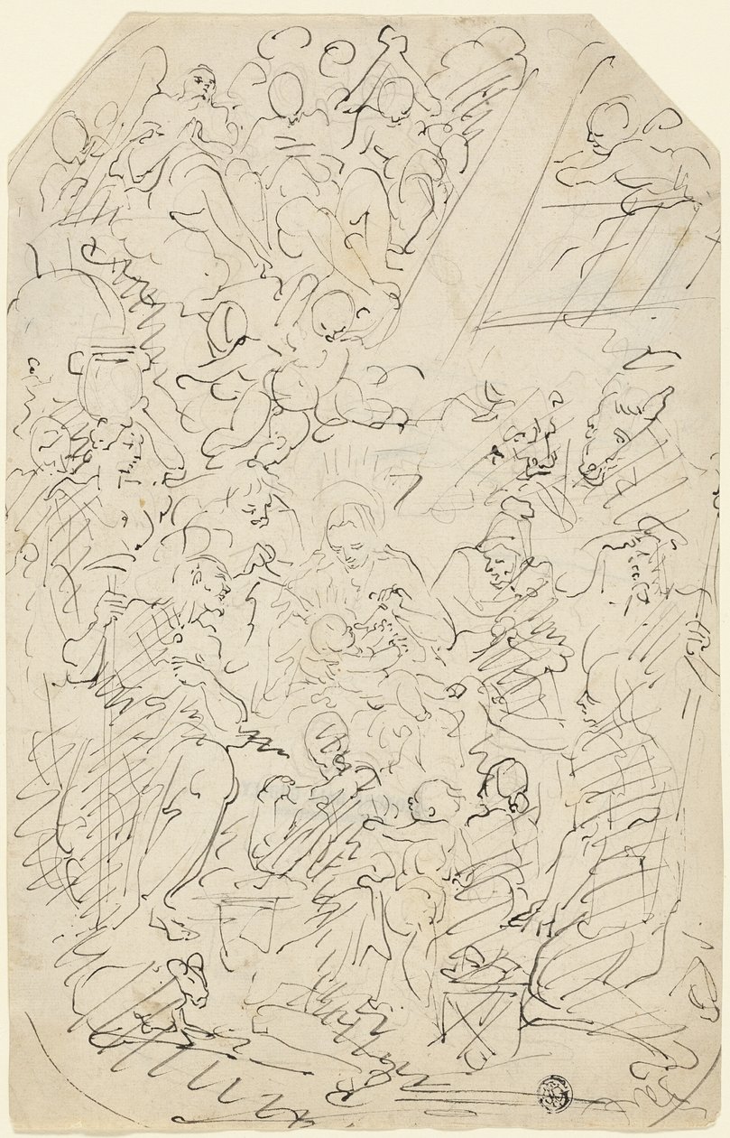 Adoration of the Shepherds by Francois Boitard