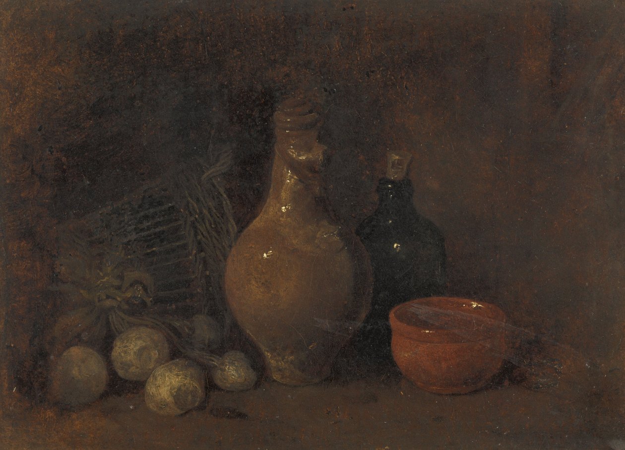 Still Life with Four Fruits by Francois Bonvin