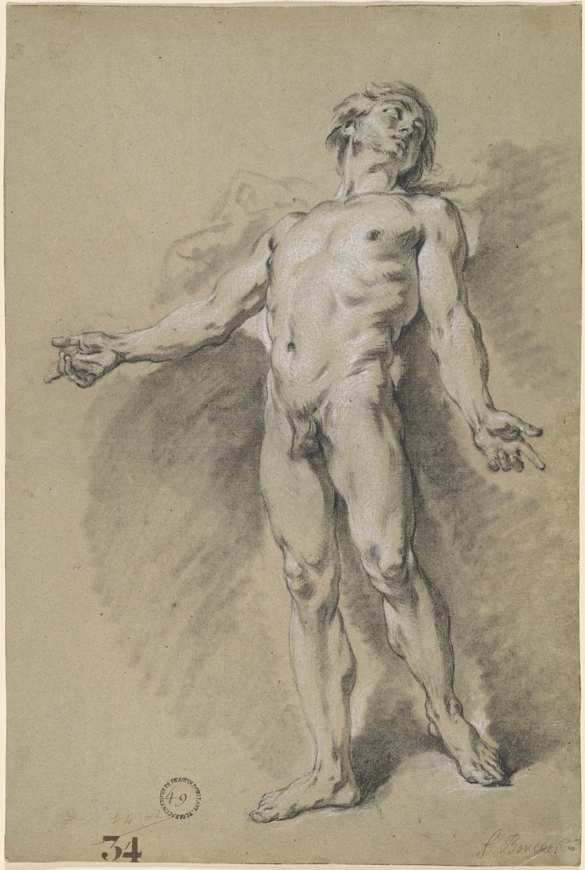 Apollo, c.1752 by Francois Boucher