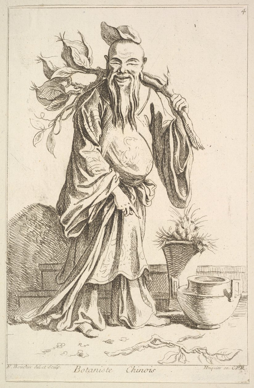Chinese Botanist by François Boucher