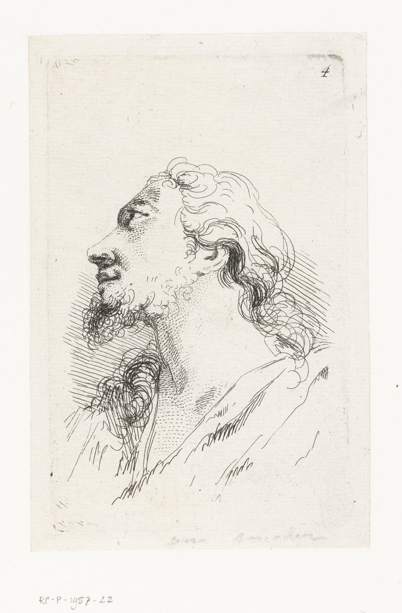 Head of Christ by François Boucher