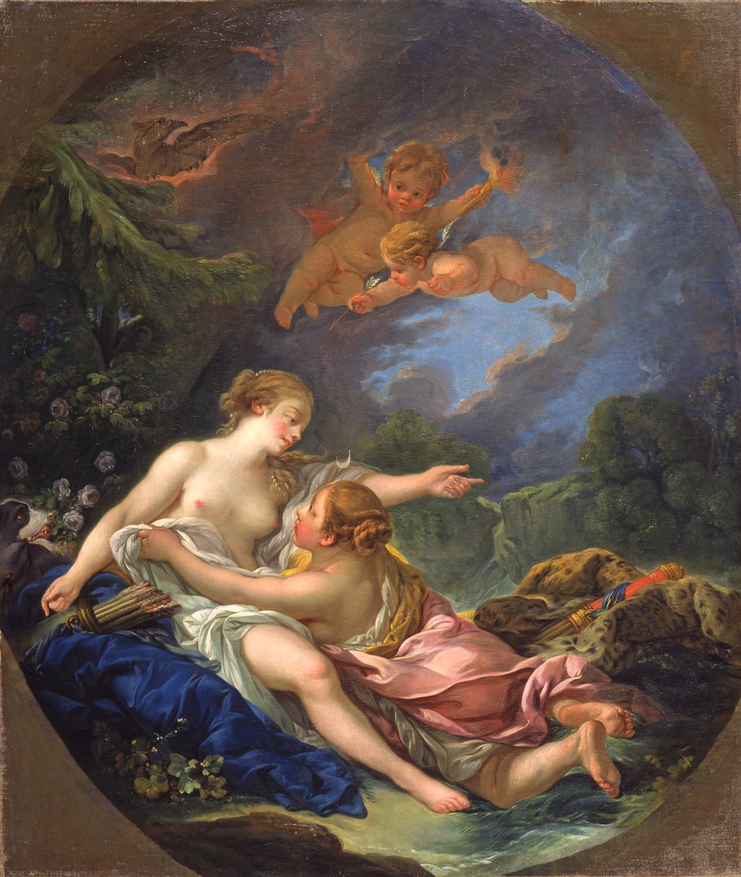 Jupiter and Callisto by François Boucher