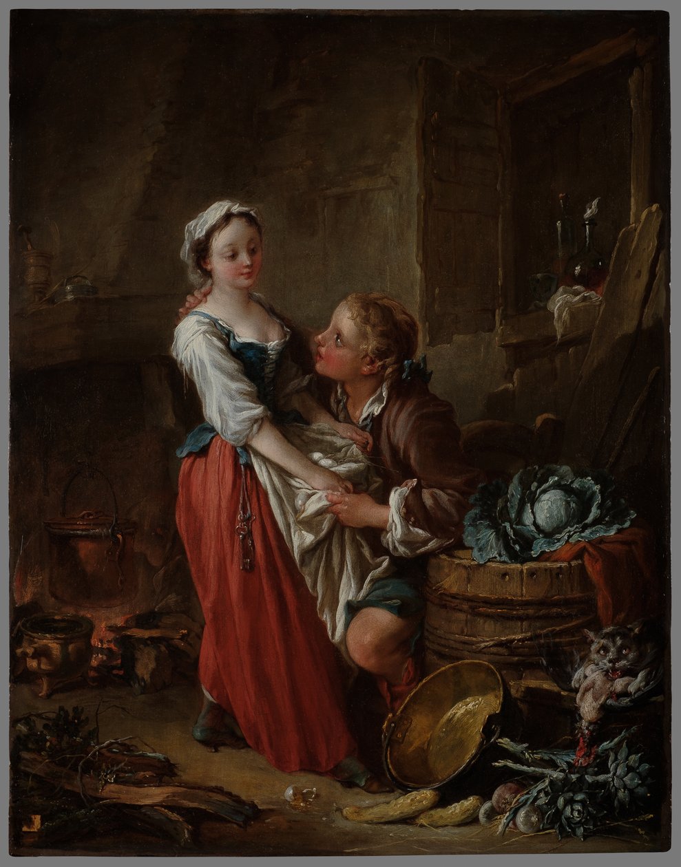 The Beautiful Cook by François Boucher