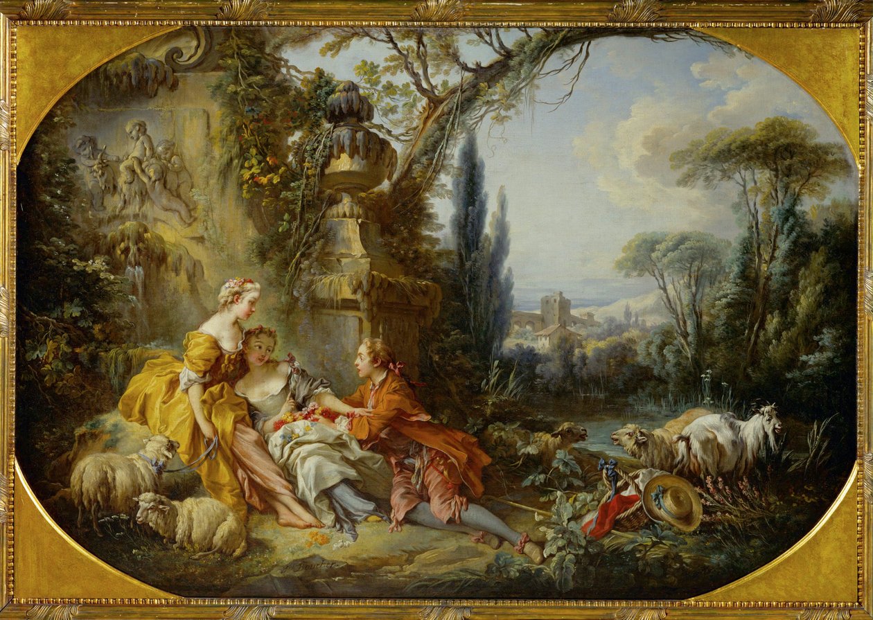The Delights of Life in the Country by François Boucher