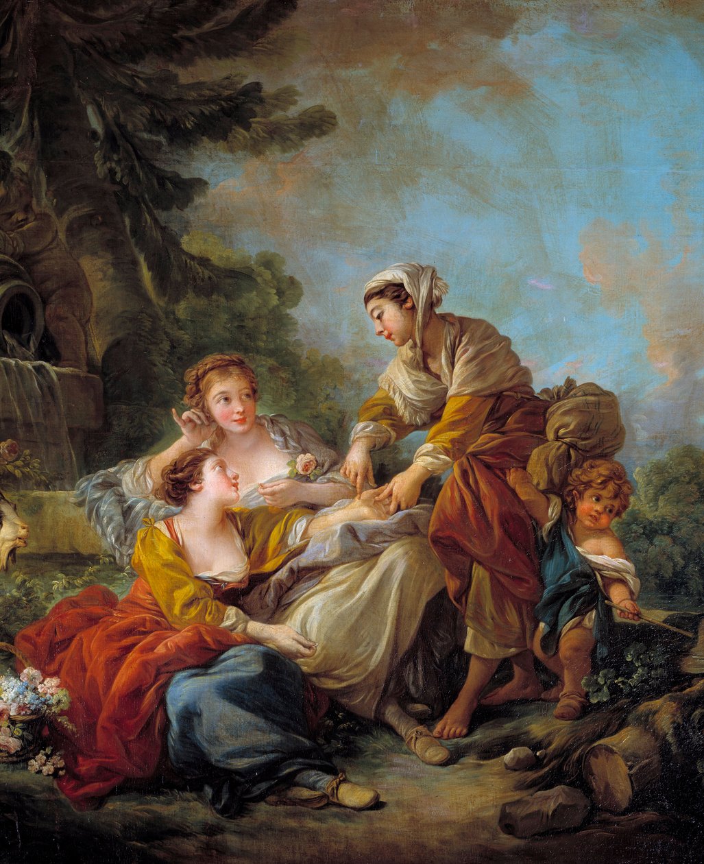 The Fortune Teller by François Boucher