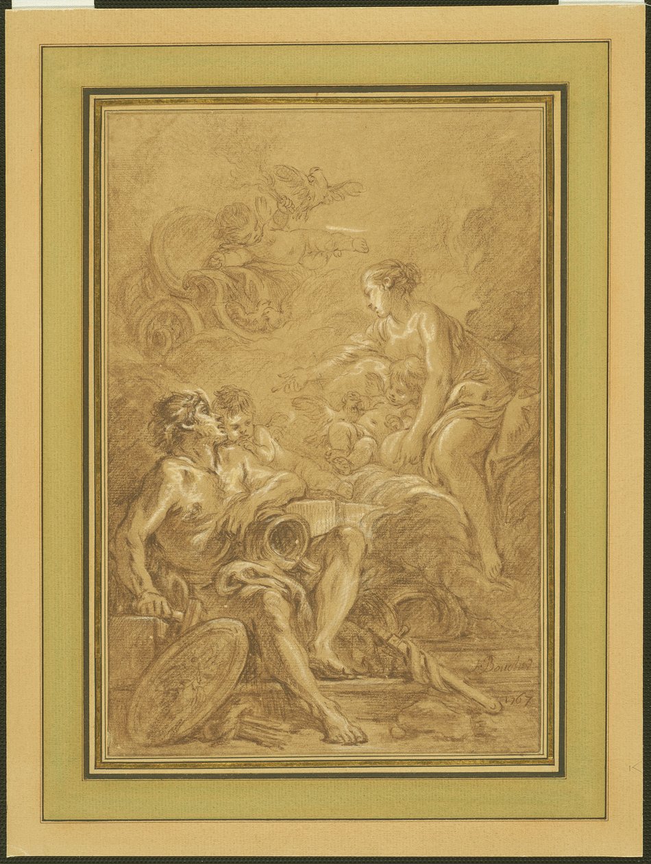 Venus Commanding Vulcan to Make Arms for Aeneas by François Boucher