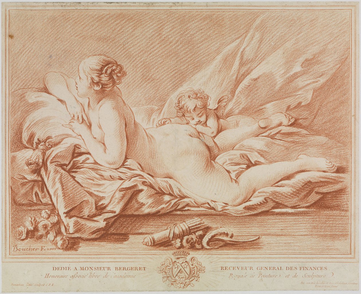 Venus and Cupid by François Boucher