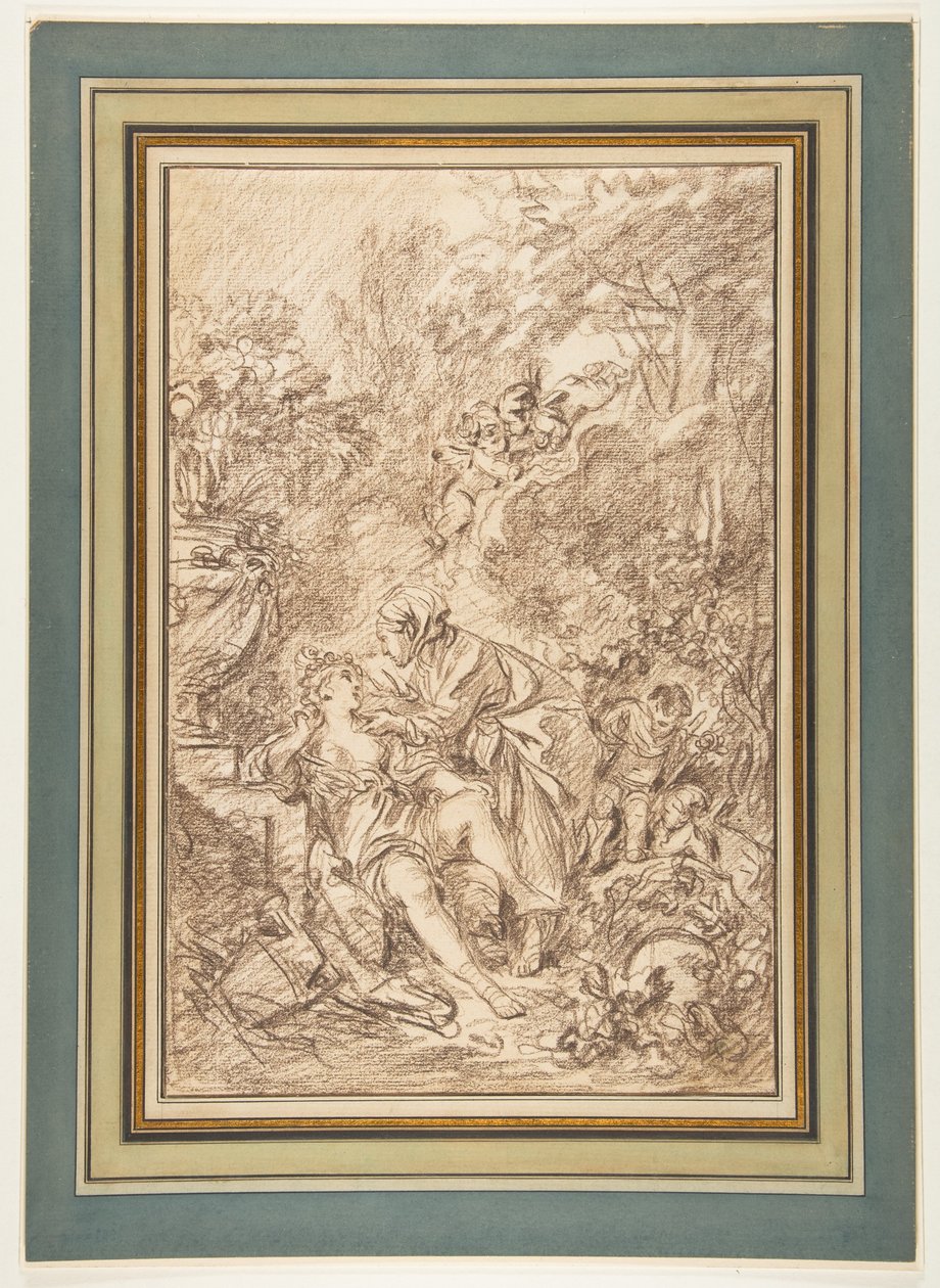 Vertumnus and Pomona by François Boucher