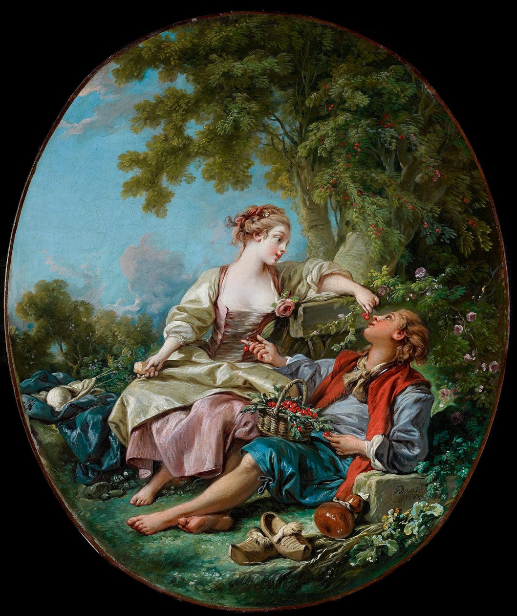 The Clogs by François Boucher