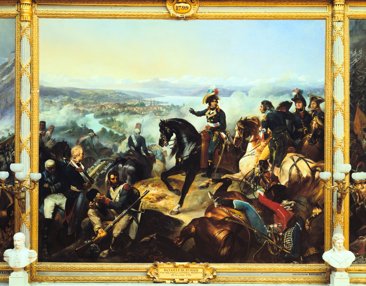 Battle of Zurich, 25 September, 1799 by Francois Bouchot