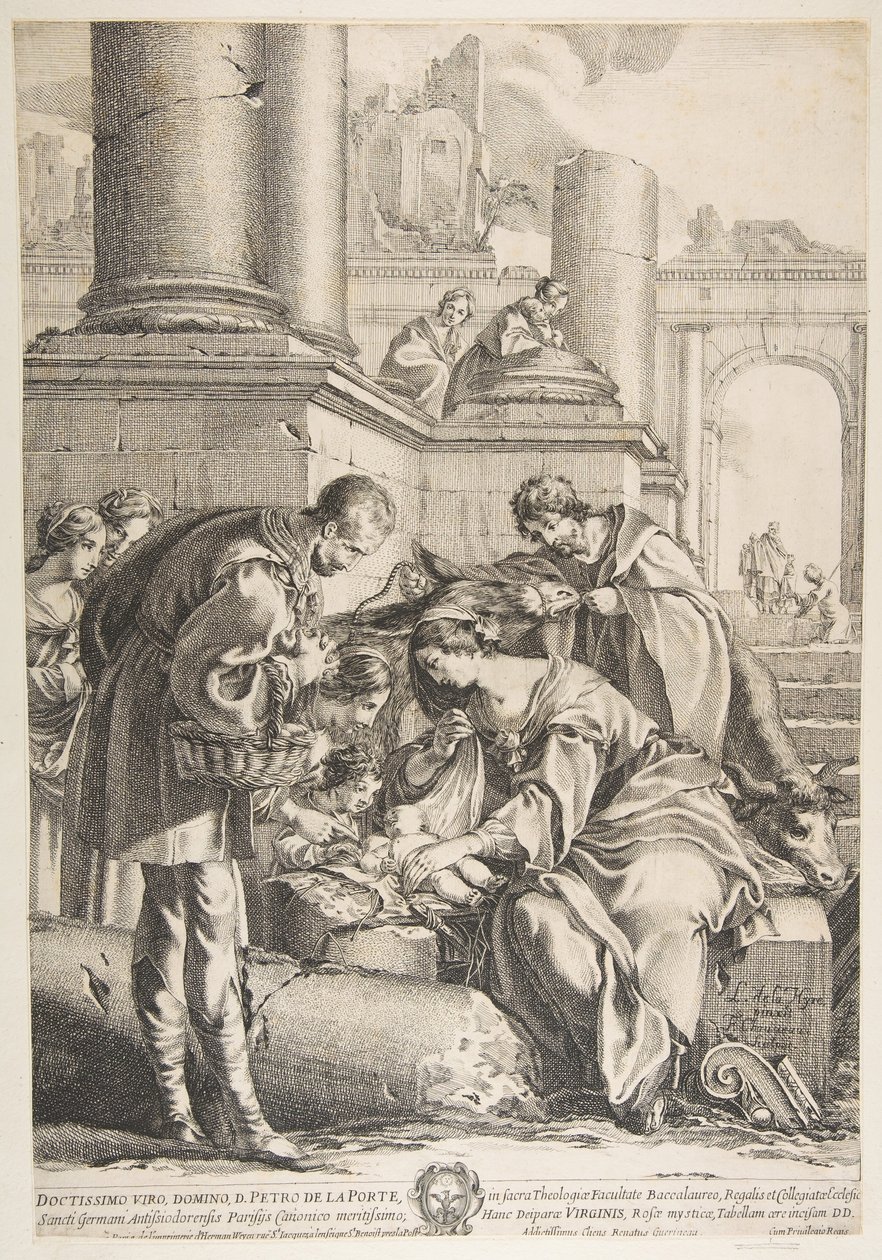 Adoration by Francois Chauveau