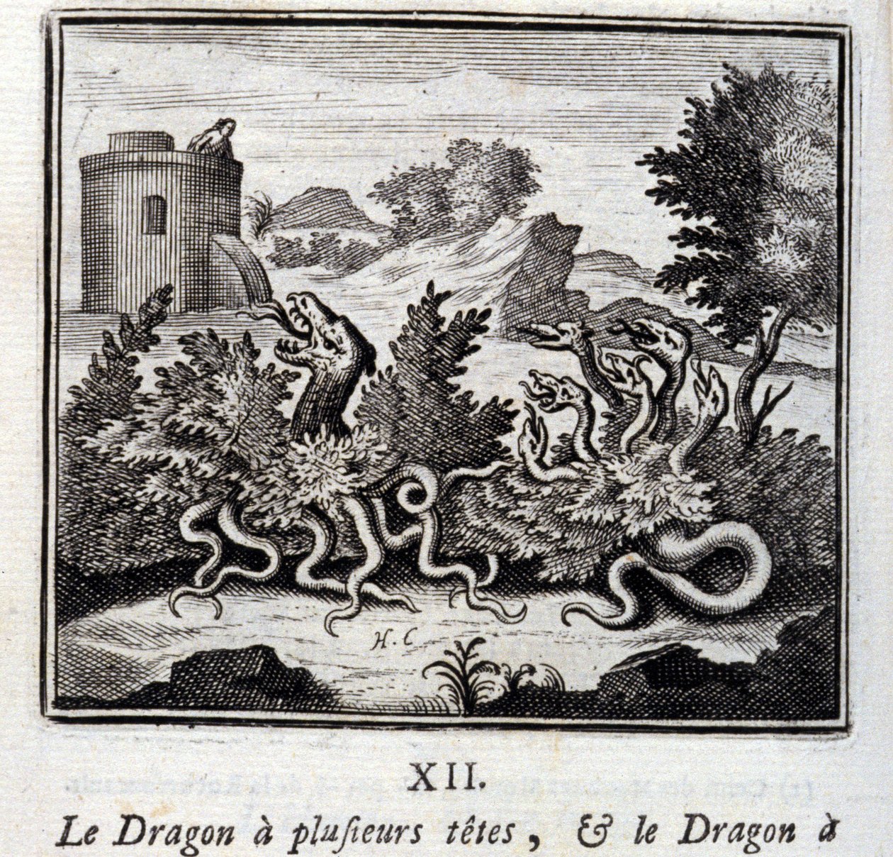 The Dragon with Several Heads and the Dragon with Several Tails by Francois Chauveau