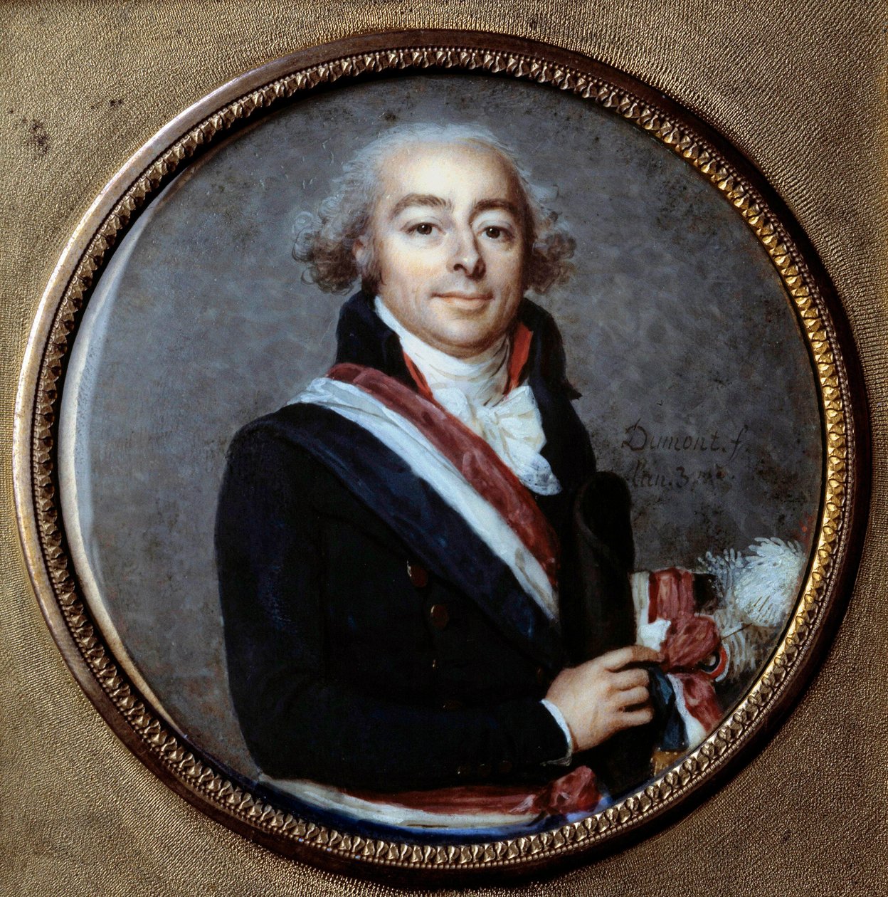 French Revolution: Portrait of Count Francois Antoine Boissy d