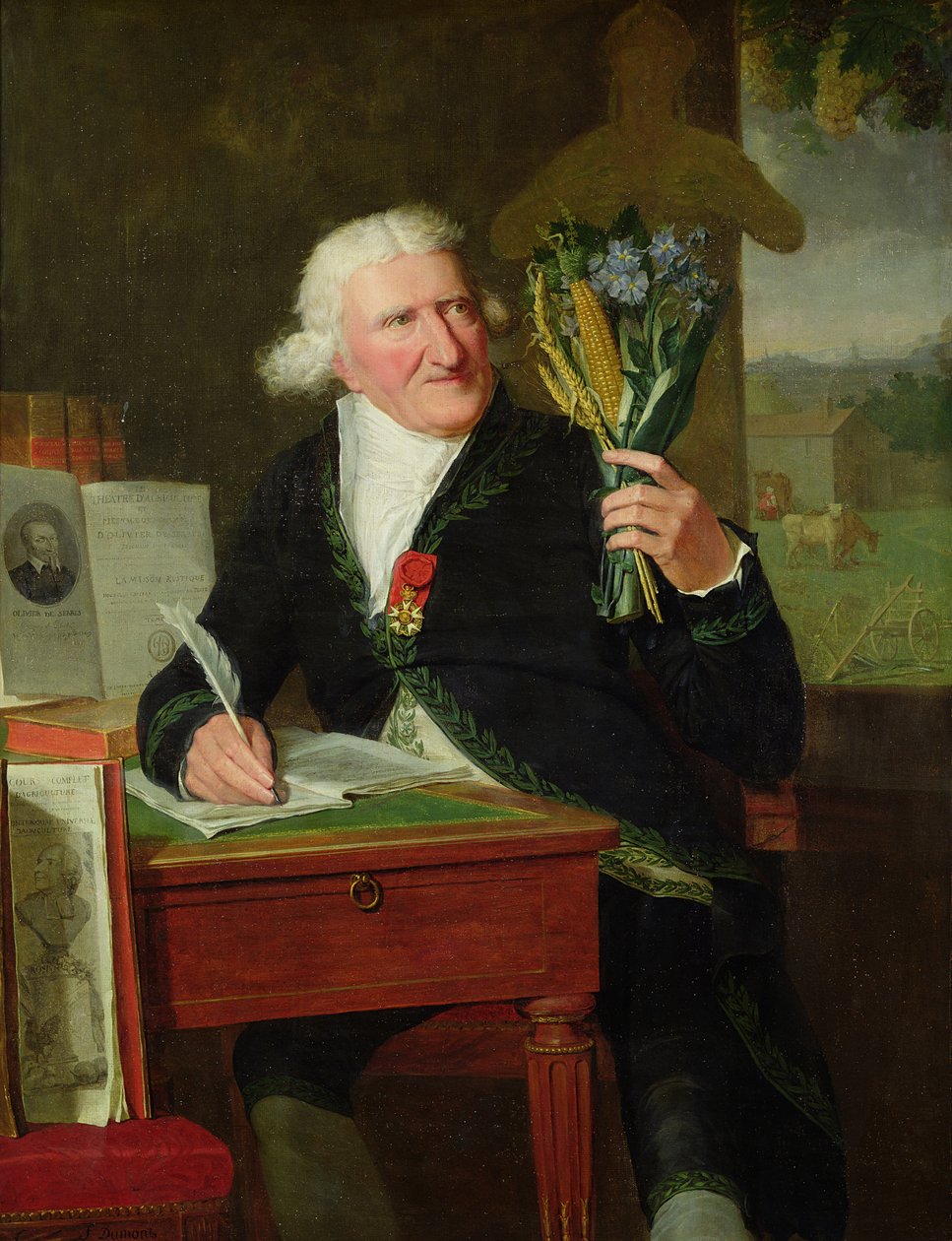 Portrait of Antoine Parmentier by Francois Dumont