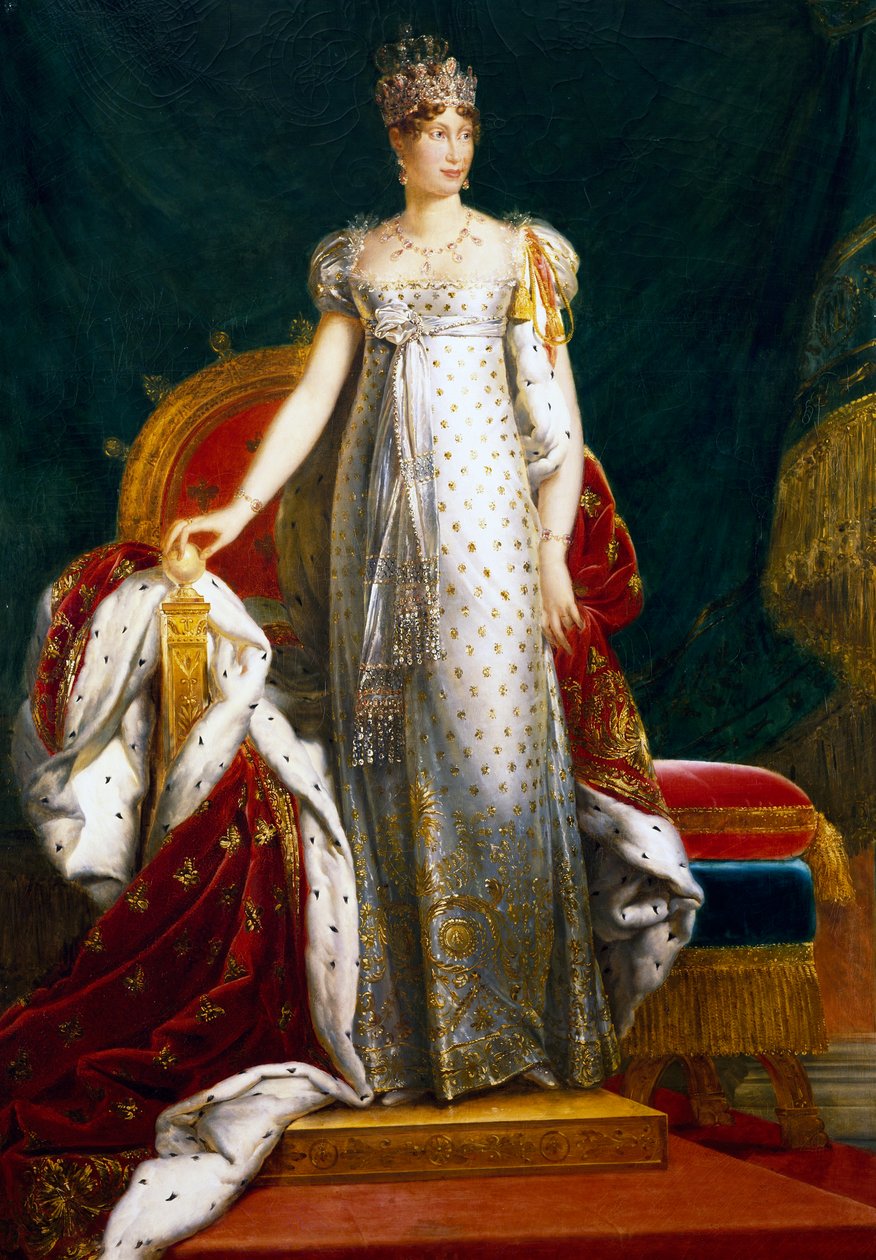 Portrait of Marie Louise, Empress of France by Baron François Pascal Simon Gérard