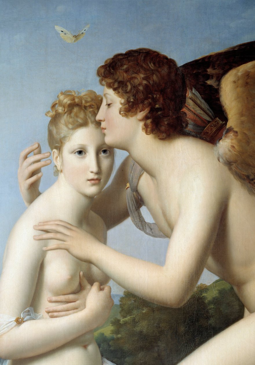 Psyche and Love (detail) by Baron François Pascal Simon Gérard