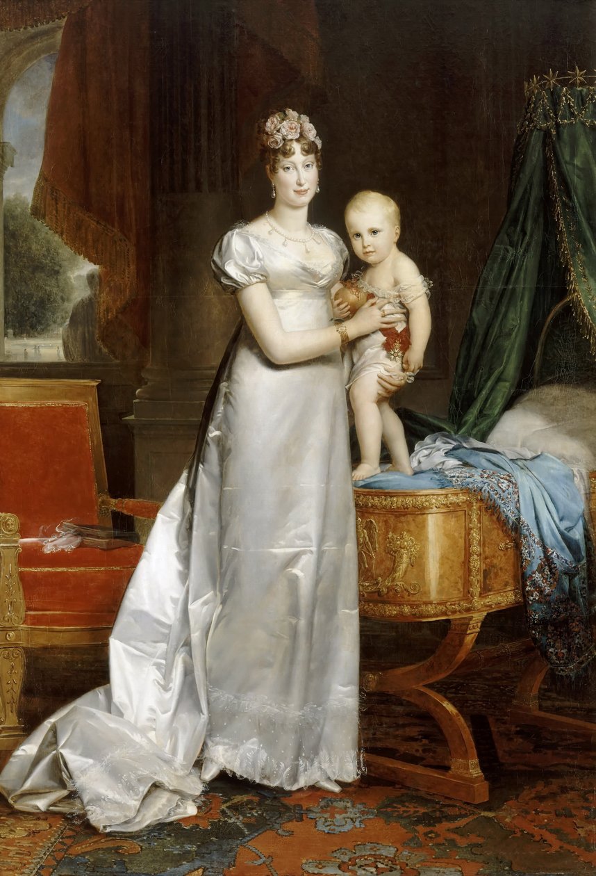 Empress Marie-Louise with the King of Rome by Francois Pascal Simon Gerard