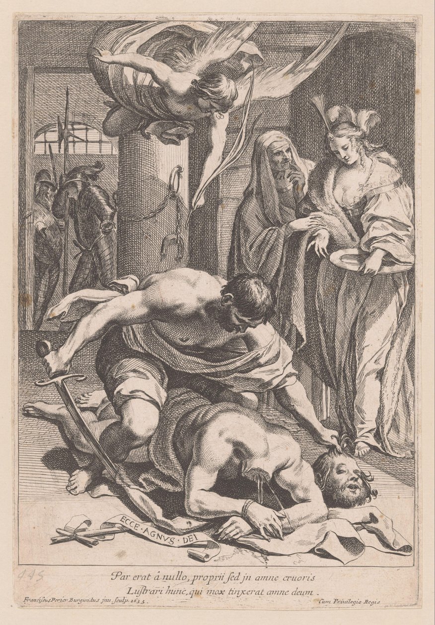 Beheading of John the Baptist by Francois Perrier
