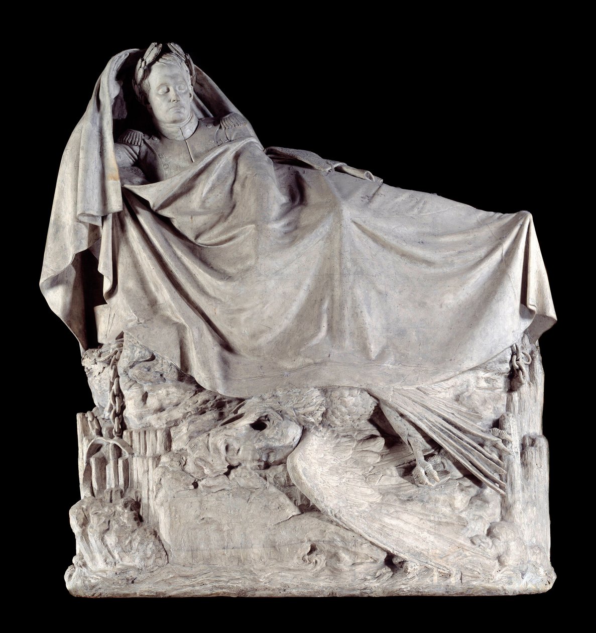 Emperor Napoleon I Awakening to Immortality by Francois Rude