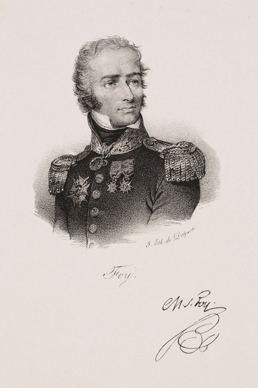 Portrait of Maximilien Sébastien Foy by Francois Seraphin Delpech