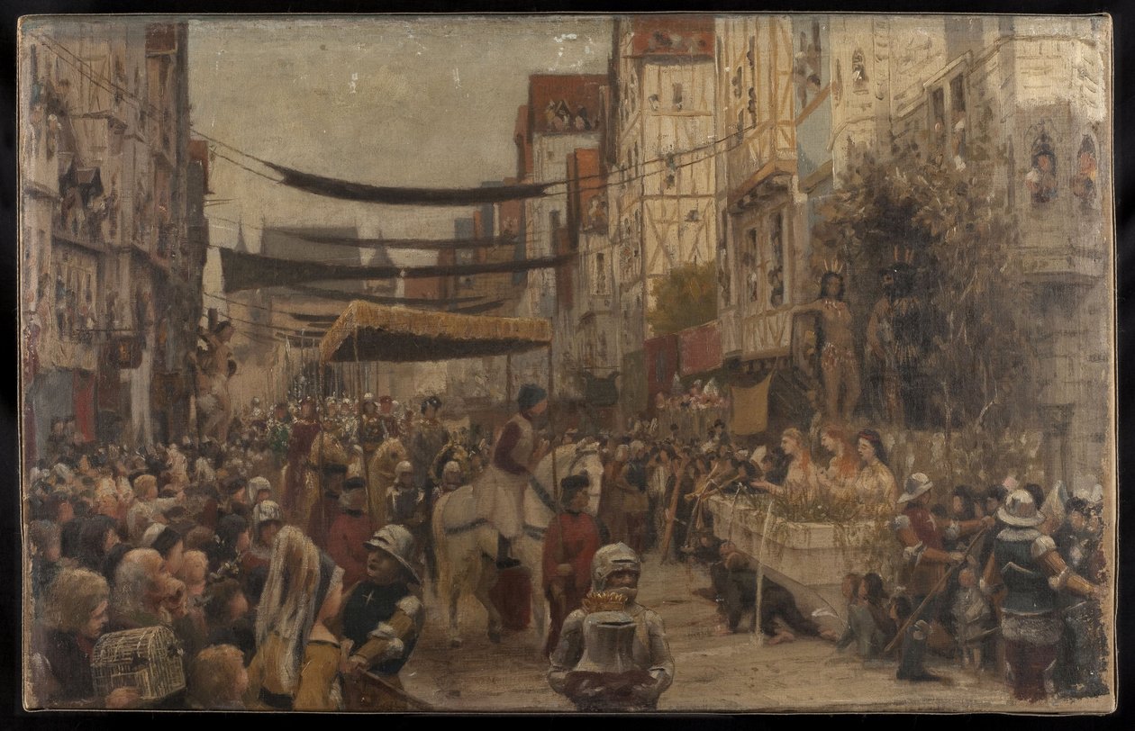 Sketch for the Salon des Sciences, Hôtel de Ville, Paris: Louis XI