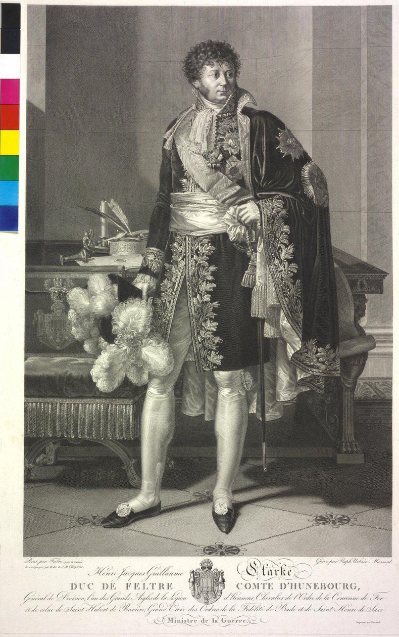 Duke of Feltre Clarke by Francois Xavier Fabre