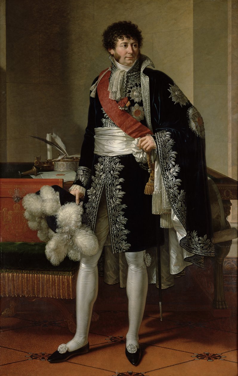 Henri-Jacques-Guillaume Clarke, Duc de Feltre (1765-1818) by Francois-Xavier Fabre