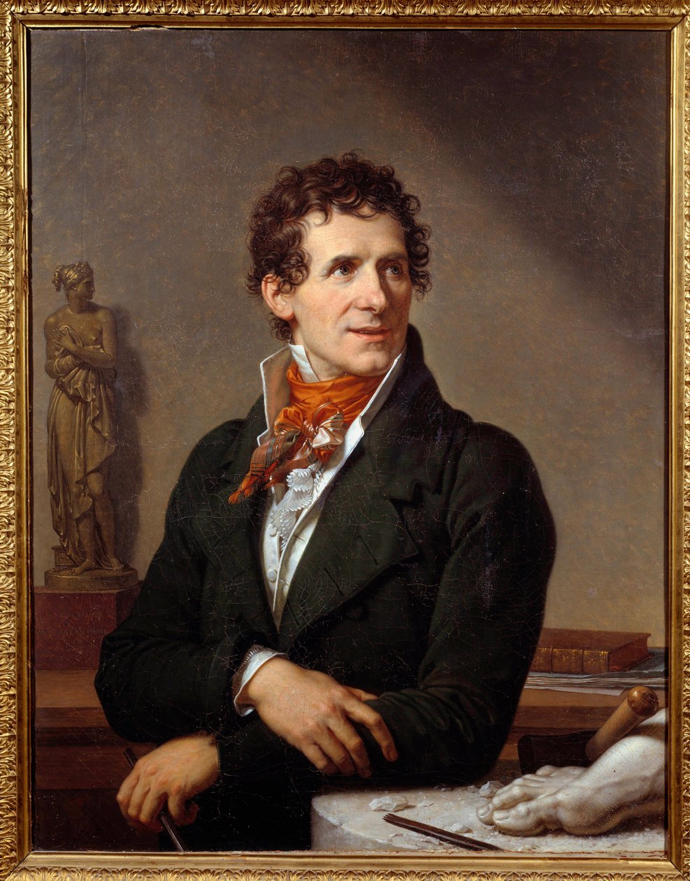 Portrait of the sculptor Antonio Canova (1757-1822) by Francois Xavier Fabre