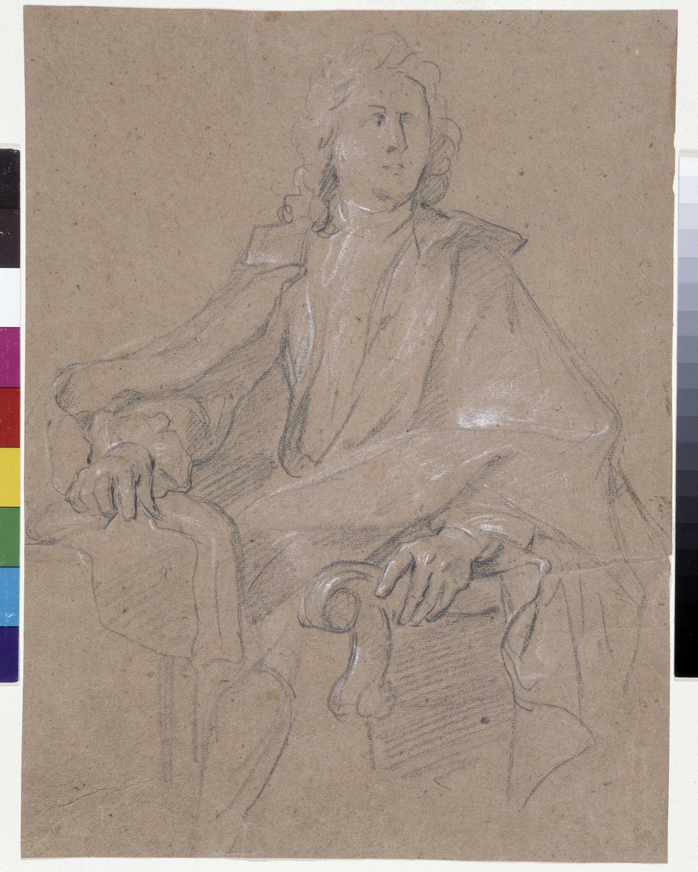 Portrait of Jules Hardouin Mansart by Francois de Troy