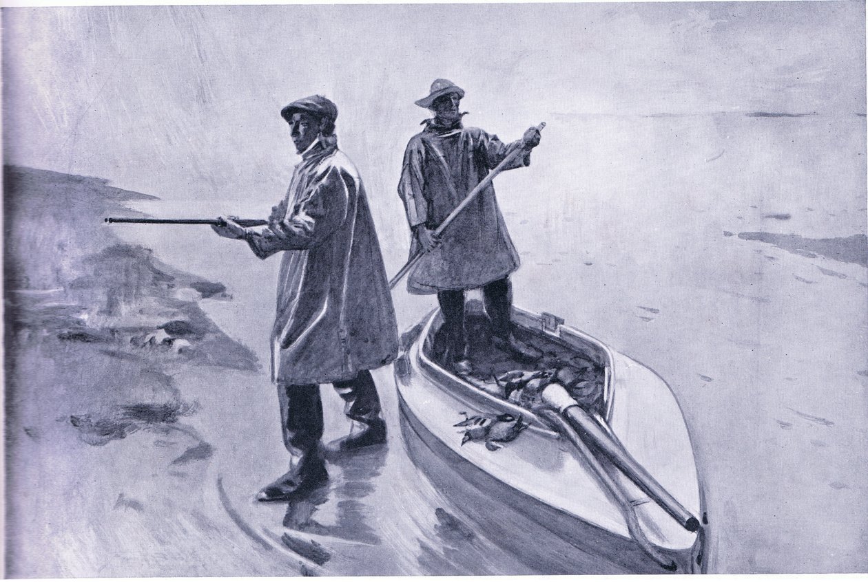 The Punt Gunner by Frank Southgate