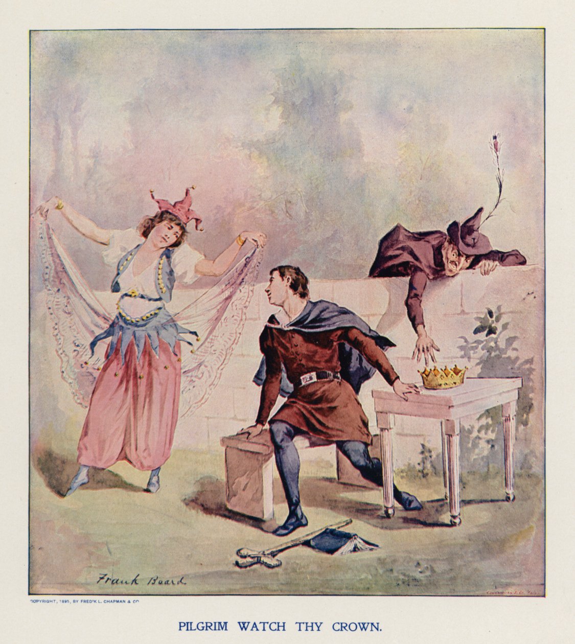 Pilgrim watch thy crown by Frank Beard