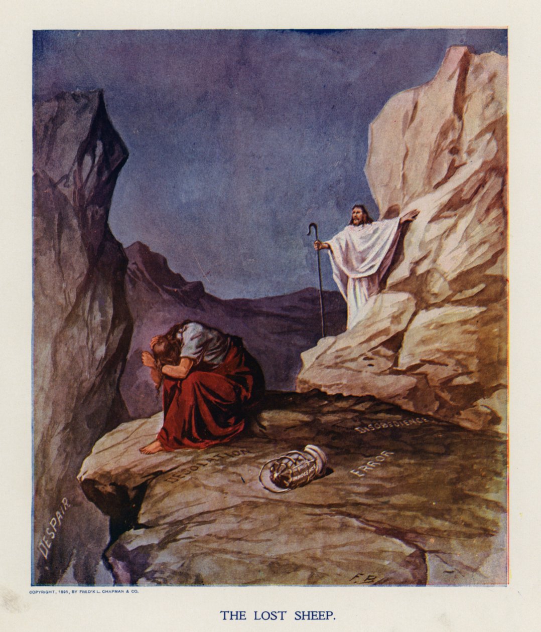 The lost sheep by Frank Beard