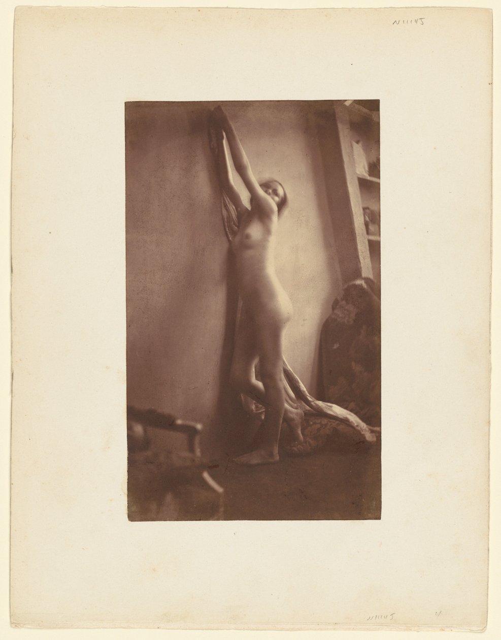 Nude, c. 1856 by Frank Chauvassaigne